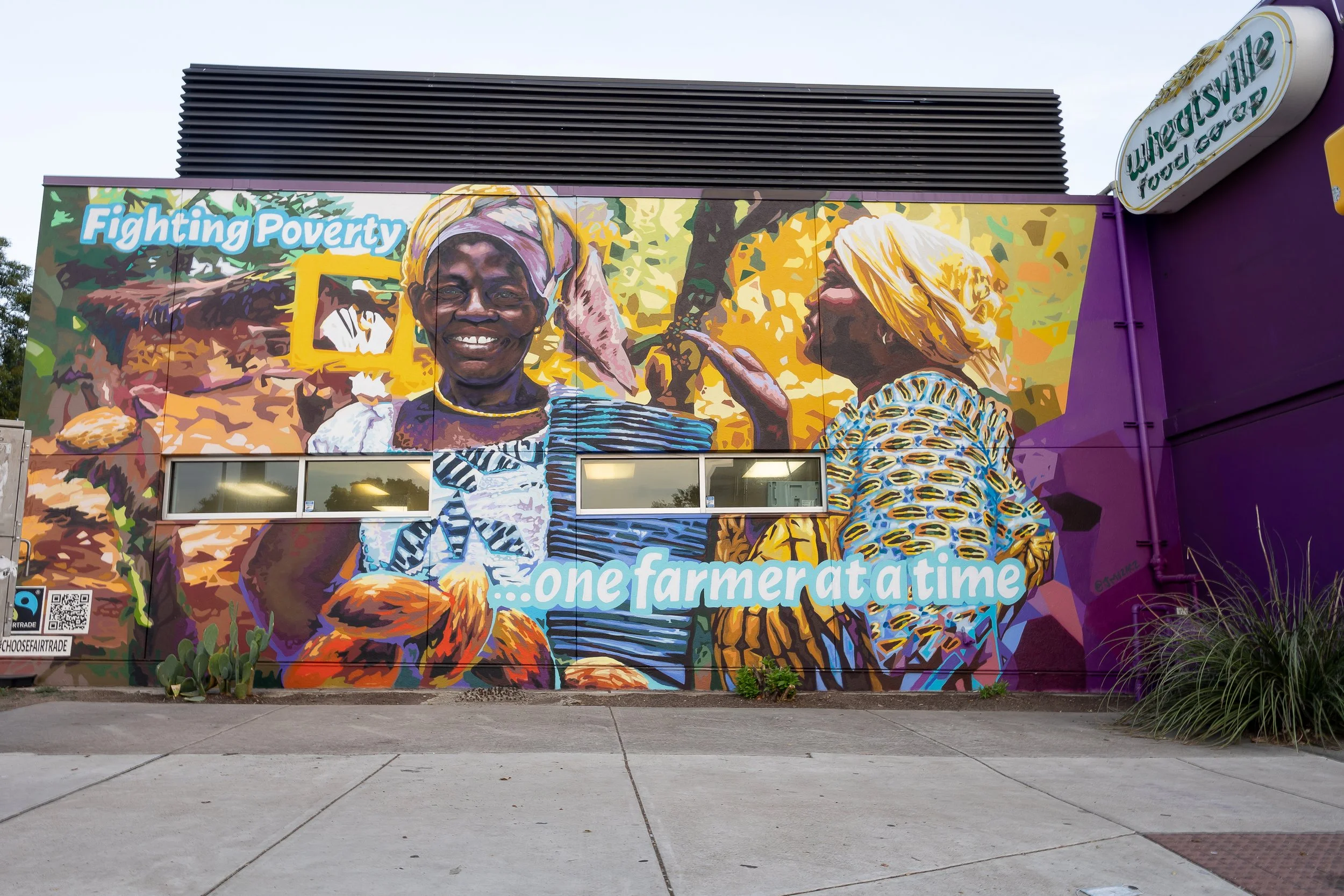 Fighting Poverty — J Muzacz | Austin, Texas based Mural and Mosaic